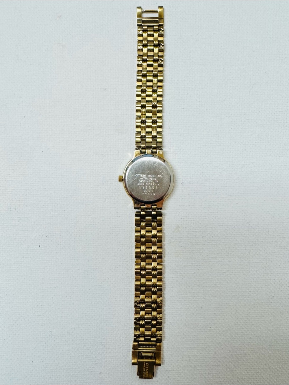 Vintage Citizen Gorgeous Mother Of Pearl Women's Gold Bracelet Watch 6010-G13893 - Picture 11 of 15